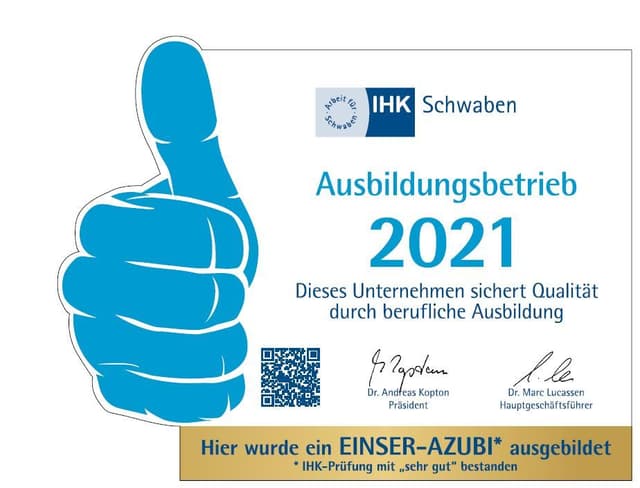 Ausbildungsbetrieb 2021